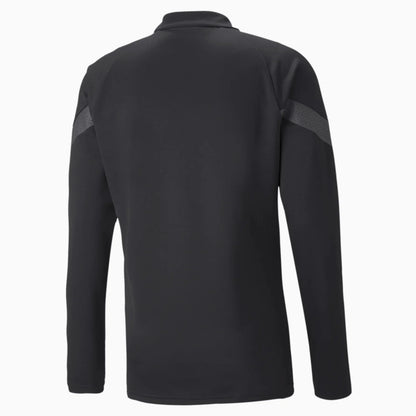 AC Milan Quarter Zip Training Top - Black-Red