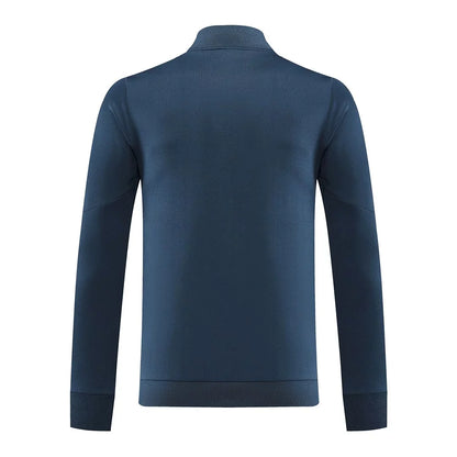 Manchester United Blue Orange Stripe Jacket