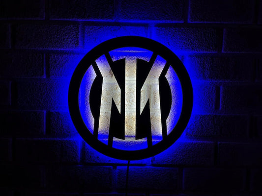 Inter Milan LED Wall Decor Logo
