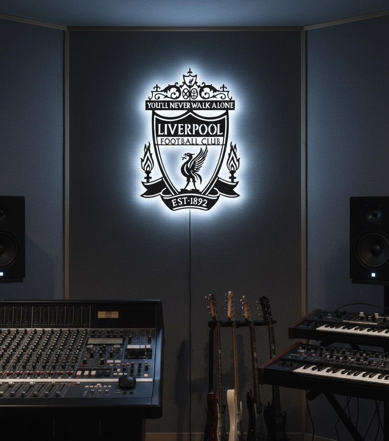 Liverpool FC LED Wall Art Sign