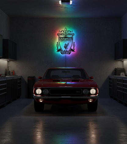 Liverpool FC LED Wall Art Sign