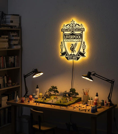 Liverpool FC LED Wall Art Sign