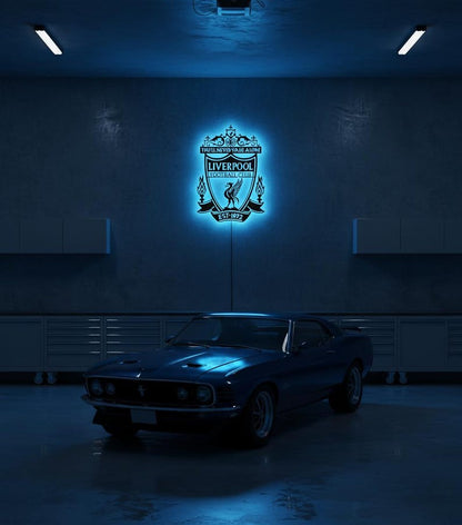 Liverpool FC LED Wall Art Sign